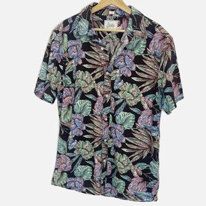 Bixby Nomad slim fit Hawaiian shirt L Tall
